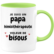 quotedazur - Mug I Am A Kissing Thief Physiotherapist Dad - Original Father's Day Gift - Gift Idea For Dad Birthday - Gift For Future Dad Birth