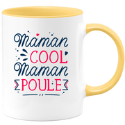 quotedazur - Hen Mum Mug - Original Mum Gift - Gift Idea For Mum Birthday - Gift For Young Or Future Mum Following A Birth