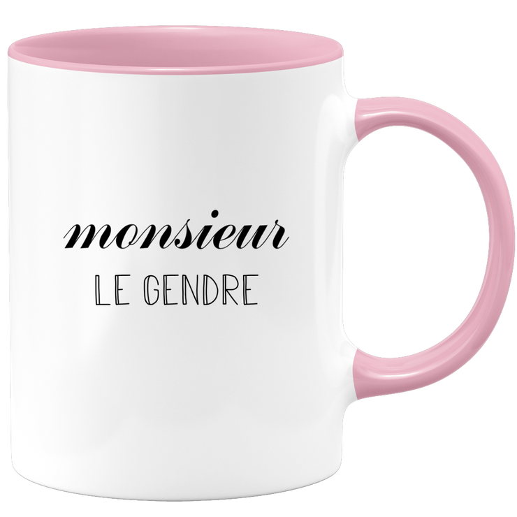 quotedazur - Mug Monsieur Le Gendre Idéal Pour Cadeau Famille, Anniversaire, Noël