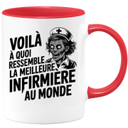 Mug voilà à quoi ressemble la meilleure infirmiere au monde