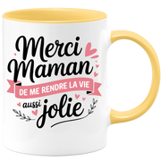 Mug merci maman de me rendre la vie aussi jolie