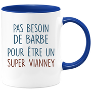 Mug pas besoin de barbe pour être un super Vianney