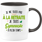 quotedazur - Mug Retraite Je Suis Gymnaste - Cadeau Humour Sport - Idée Cadeau Retraite Original Gymnastique - Tasse Gymnaste - Départ Retraite Anniversaire Ou Noël