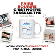 Mug Meilleur Conjoint de l'univers - Mug personnalisé avec 2 photos couple