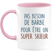 Mug pas besoin de barbe pour être un super Skieur