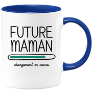 quotedazur - Mug Future Maman 2024 Chargement En Cours - Cadeau Future Mère - Surprise Annonce Grossesse Garçon/Fille Naissance Bébé Maman