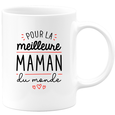 quotedazur - World's Best Mum Mug - Original Mum Gift - Gift Idea For Mum Birthday - Gift For Young Or Future Mum Following A Birth