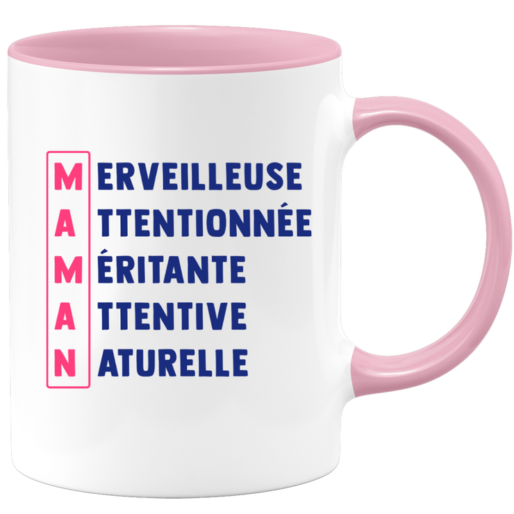 quotedazur - Mug Définition Maman - Cadeau Maman Original - Idée Cadeau Pour Anniversaire Maman - Cadeau Pour Jeune Ou Future Maman Suite À Une Naissance