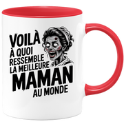 Mug voilà à quoi ressemble la meilleure maman au monde