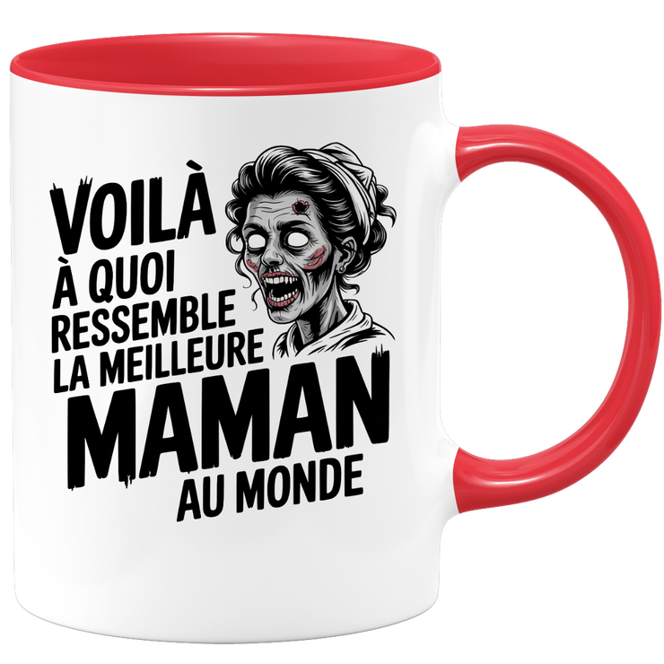 Mug voilà à quoi ressemble la meilleure maman au monde