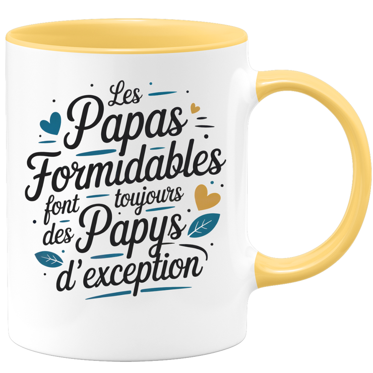 Mug les papas formidables font toujours des papys d'exception