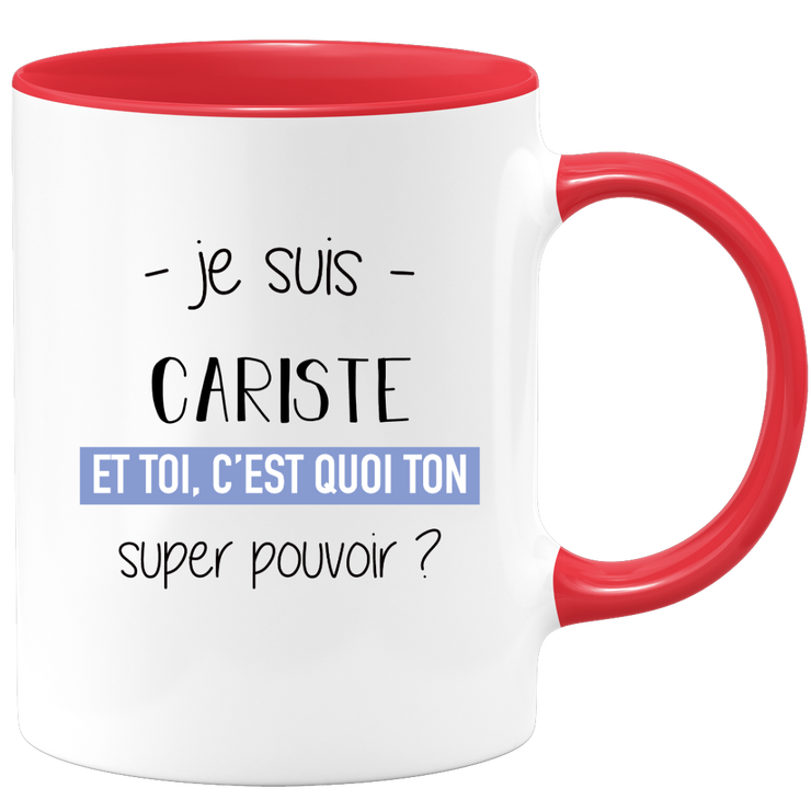 quotedazur - Mug Je Suis Cariste Et Toi C'est Quoi Ton Super Pouvoir - Cadeau Humour Travail - Idée Cadeau Départ Collègue - Tasse Chef Cariste - Idéal Pour Noël Au Bureau