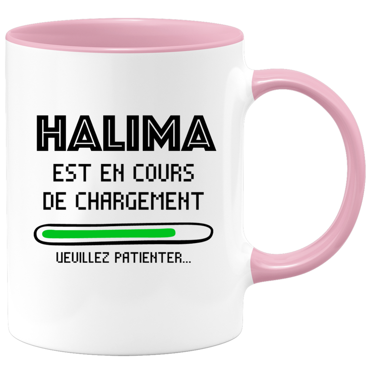 Halima Mug Is Loading Please Wait - Personalized Women's First Name Halima Gift