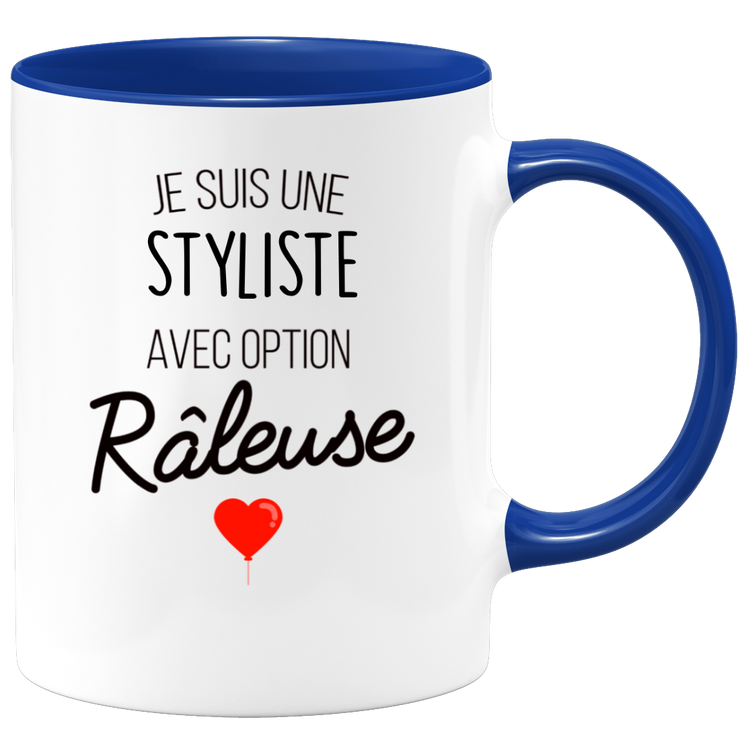 quotedazur - Mug Je Suis Une Styliste Avec Option Râleuse - Cadeau Idéal Pour Styliste - Cadeau Personnalisé Pour Femme - Cadeau Original Pour Anniversaire Ou Noël