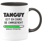 quotedazur - Mug Tanguy Est En Cours De Chargement Veuillez Patienter - Cadeau Tanguy Prénom Homme Personnalisé - Cadeau Annniversaire Noël Adolescent Collègue