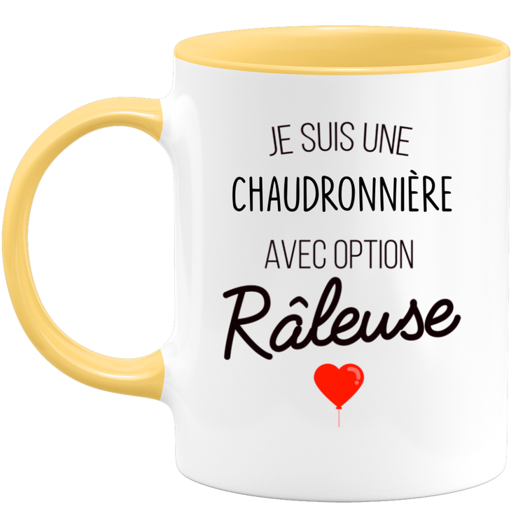 quotedazur - Mug Je Suis Une Chaudronnière Avec Option Râleuse - Cadeau Idéal Pour Chaudronnière - Cadeau Personnalisé Pour Femme - Cadeau Original Pour Anniversaire Ou Noël