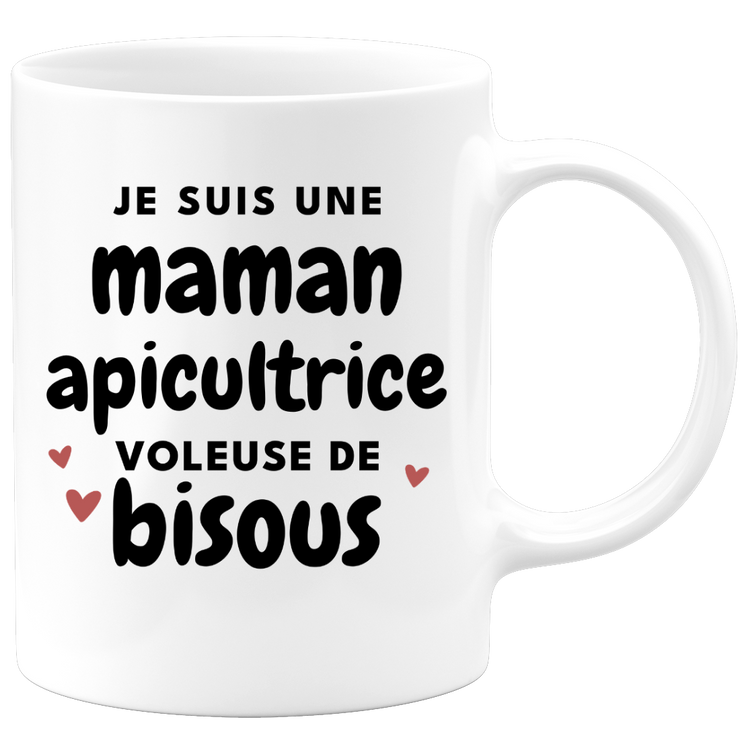 quotedazur - Mug I am a kiss-stealing beekeeper mom - Original Mother's Day Gift - Gift Idea For Mom Birthday - Gift For Future Mom Birth