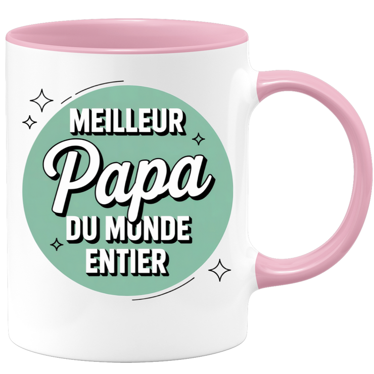 Mug meilleur papa du monde entier