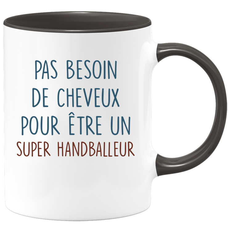 Mug pas besoin de cheveux pour être un super Handballeur