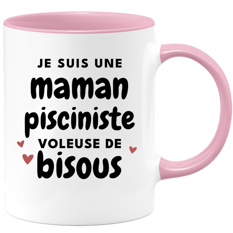 quotedazur - Mug I'm a kiss-stealing mum - Original Mother's Day gift - Gift idea for mom's birthday - Gift for mother-to-be birth