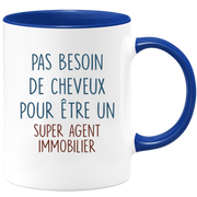 Mug pas besoin de cheveux pour être un super Agent immobilier