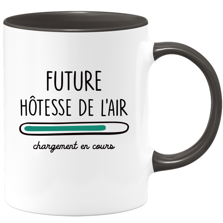 Mug future air hostess loading - gift for future air hostesses