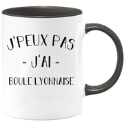 quotedazur - Mug Je Peux Pas J'ai Boule lyonnaise - Cadeau Humour Sport - Idée Cadeau Original - Tasse Boule lyonnaise - Idéal Pour Anniversaire Ou Noël
