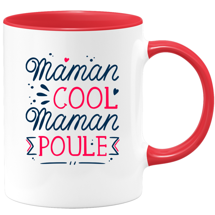 quotedazur - Hen Mum Mug - Original Mum Gift - Gift Idea For Mum Birthday - Gift For Young Or Future Mum Following A Birth