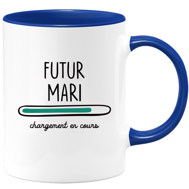 quotedazur - Mug Futur Mari, Idéal Pour Engagement, Cadeau Pré-Mariage, Enterrement de Vie de Garçon