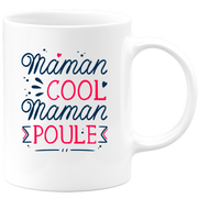 quotedazur - Hen Mum Mug - Original Mum Gift - Gift Idea For Mum Birthday - Gift For Young Or Future Mum Following A Birth
