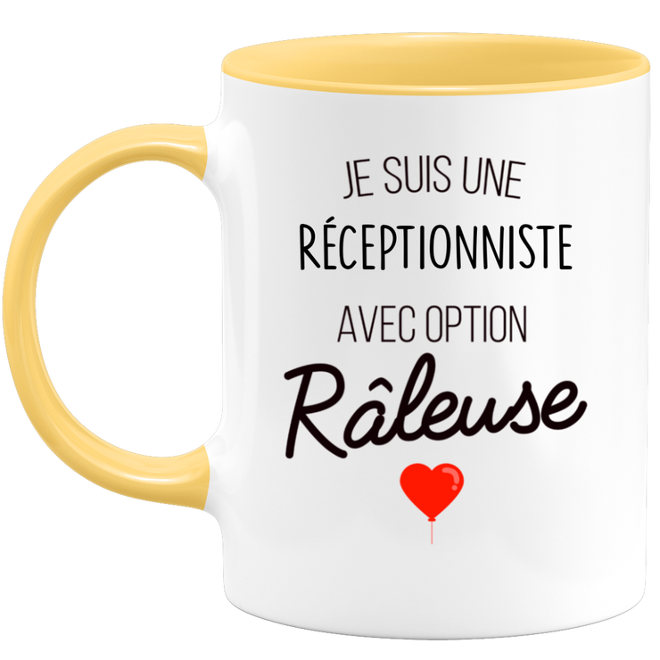 mug i'm a receptionist with rause option
