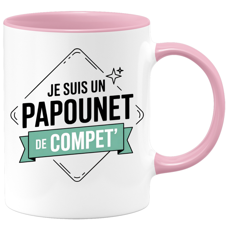 Mug je suis un papounet de compet