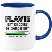 Mug Flavie Is Loading Please Wait - Personalized Women's First Name Flavie Gift