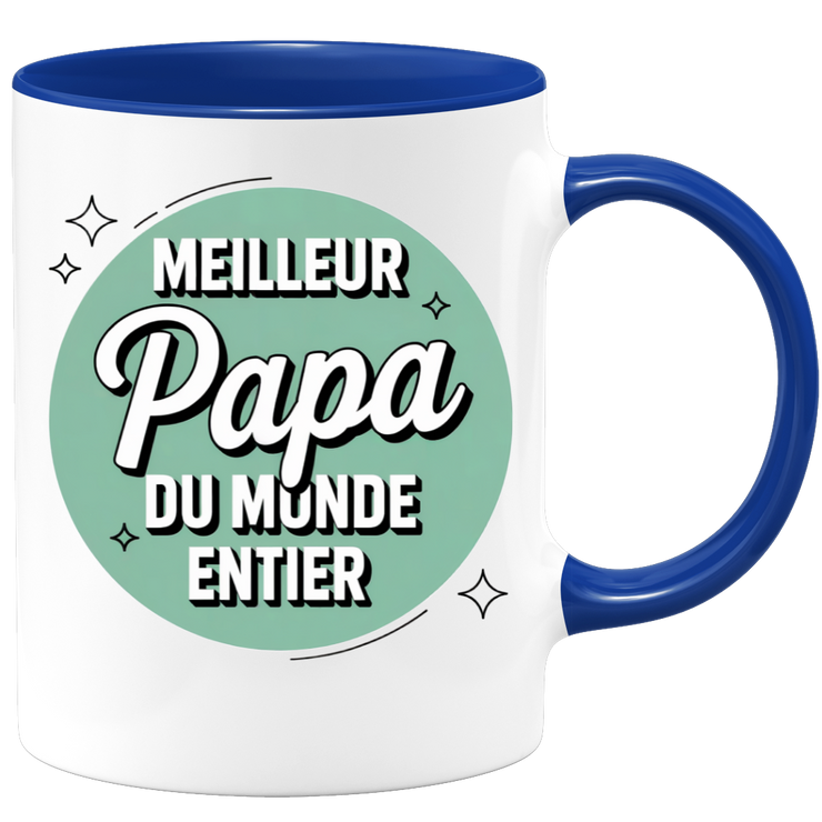 Mug meilleur papa du monde entier