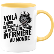 Mug voilà à quoi ressemble la meilleure infirmiere au monde
