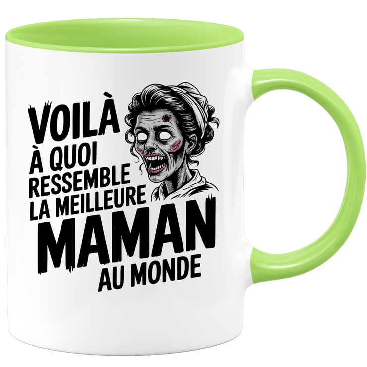 Mug voilà à quoi ressemble la meilleure maman au monde