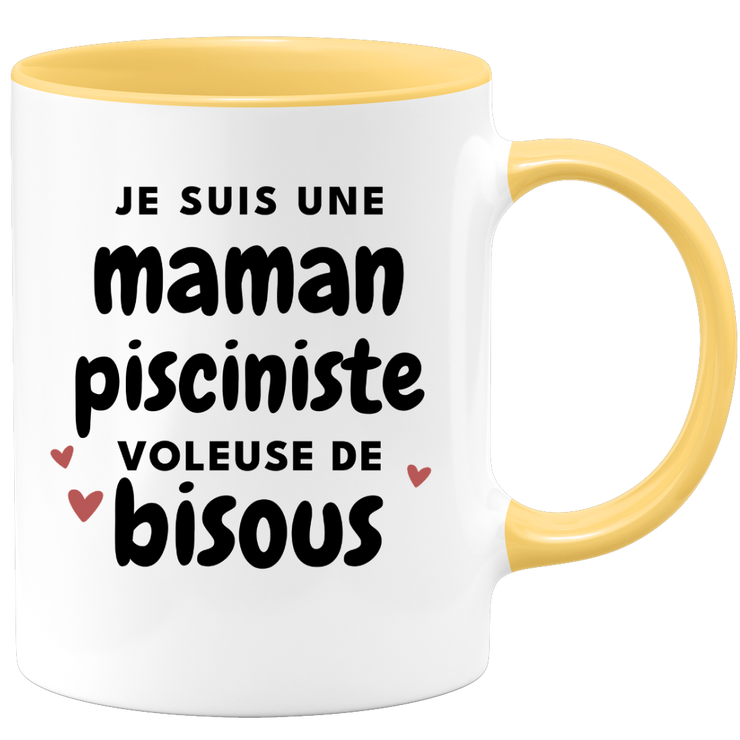 quotedazur - Mug I'm a kiss-stealing mum - Original Mother's Day gift - Gift idea for mom's birthday - Gift for mother-to-be birth