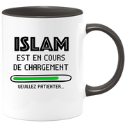 quotedazur - Mug Islam Est En Cours De Chargement Veuillez Patienter - Cadeau Islam Prénom Homme Personnalisé - Cadeau Annniversaire Noël Adolescent Collègue