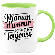 Mug maman d'amour pour toujours