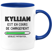 quotedazur - Mug Kyllian Est En Cours De Chargement Veuillez Patienter - Cadeau Kyllian Prénom Homme Personnalisé - Cadeau Annniversaire Noël Adolescent Collègue