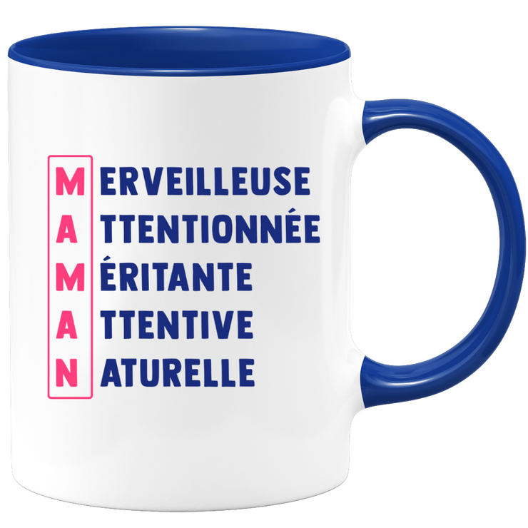 quotedazur - Mug Définition Maman - Cadeau Maman Original - Idée Cadeau Pour Anniversaire Maman - Cadeau Pour Jeune Ou Future Maman Suite À Une Naissance