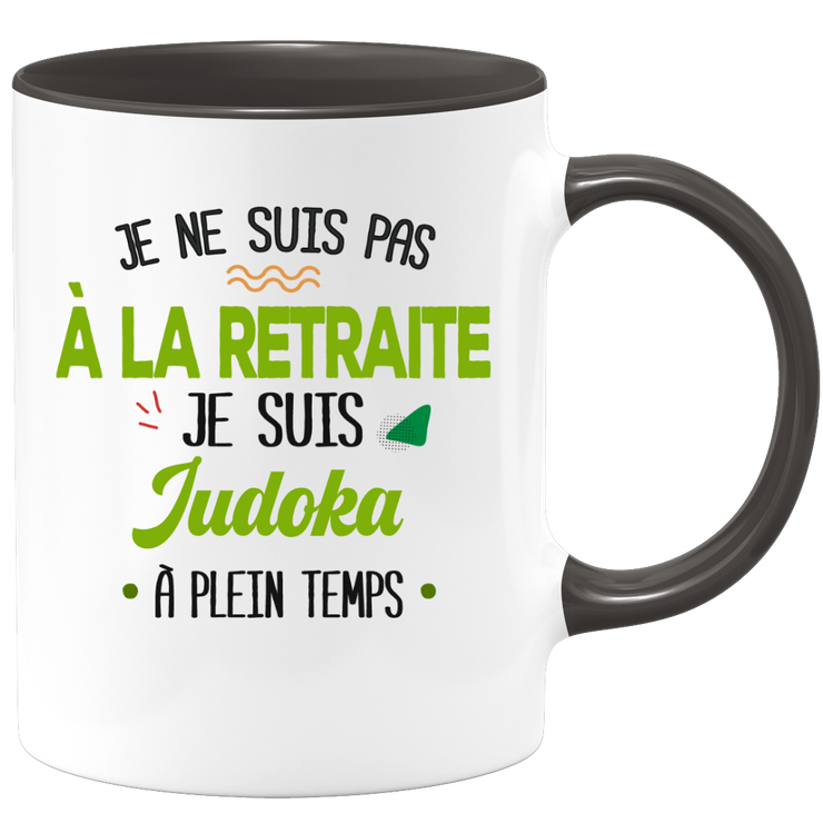quotedazur - Mug Retraite Je Suis Judoka - Cadeau Humour Sport - Idée Cadeau Retraite Original Judo - Tasse Judoka - Départ Retraite Anniversaire Ou Noël