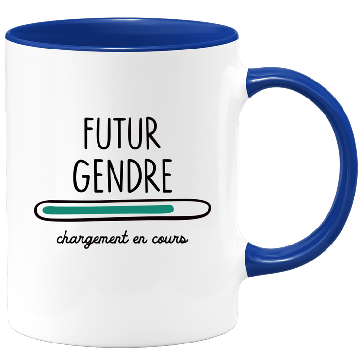 quotedazur - Mug Futur Gendre Idéal Pour Engagement, Cadeau Humoristique, Fiançailles