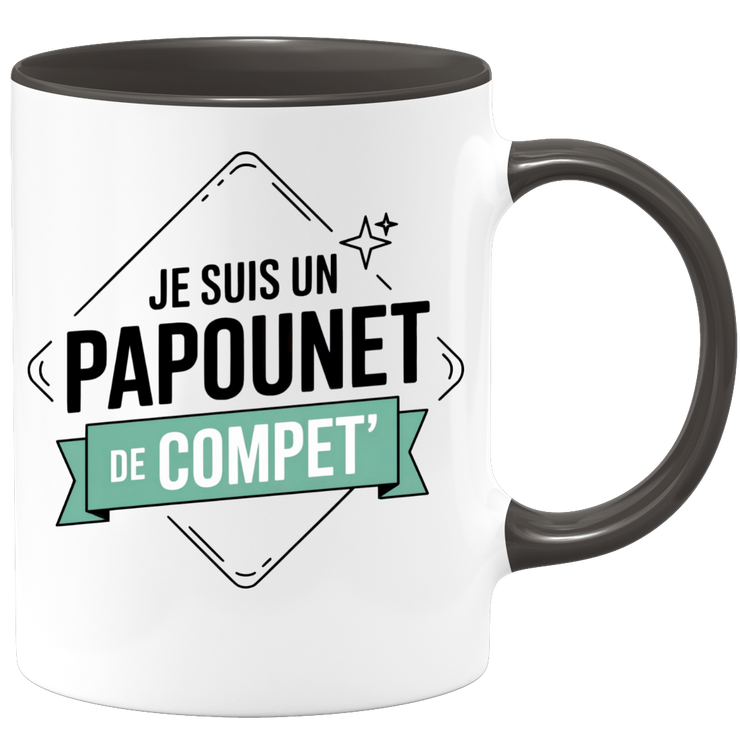 Mug je suis un papounet de compet