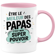 Mug être le meilleur des papas c'est mon super pouvoir