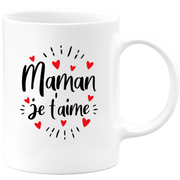 quotedazur - I Love You Mom Mug - Original Mom Gift - Gift Idea For Mom Birthday - Gift For Young Or Future Mom Following A Birth