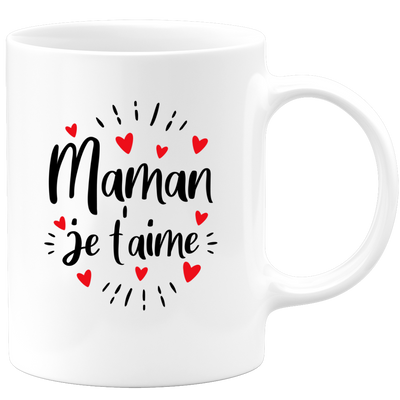 quotedazur - I Love You Mom Mug - Original Mom Gift - Gift Idea For Mom Birthday - Gift For Young Or Future Mom Following A Birth