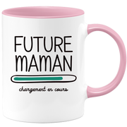 quotedazur - Mug Future Maman 2024 Chargement En Cours - Cadeau Future Mère - Surprise Annonce Grossesse Garçon/Fille Naissance Bébé Maman