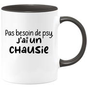 quotedazur - Mug No Need For Psy I Have A Chausie - Cat Humor Gift - Original Mug Animals Christmas Birthday Gift