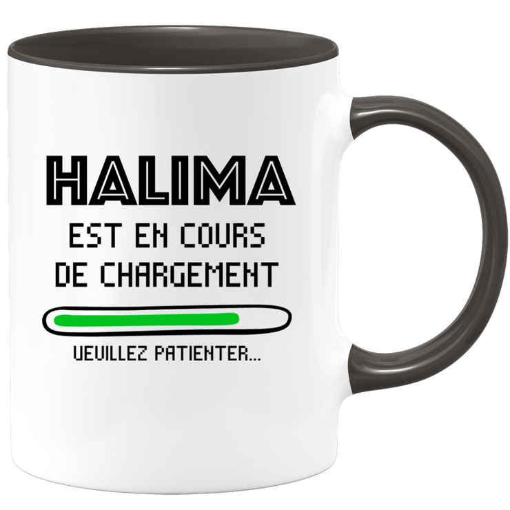 Halima Mug Is Loading Please Wait - Personalized Women's First Name Halima Gift